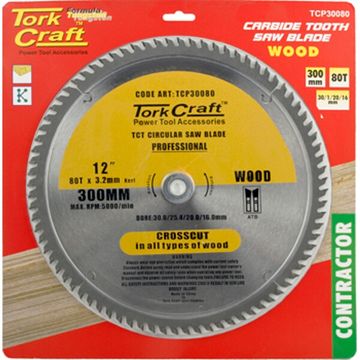 Blade Contractor 300 X 80T 30/1/20/16 Circular Saw Tct