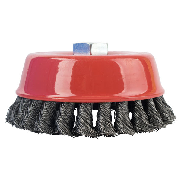 Wire Cup Brush Twisted 125Mmxm14 With 0.80Mm Wire