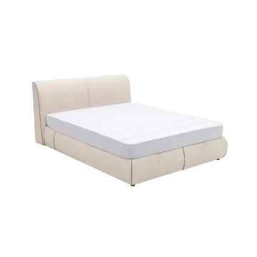 Luna cream base and headboard set