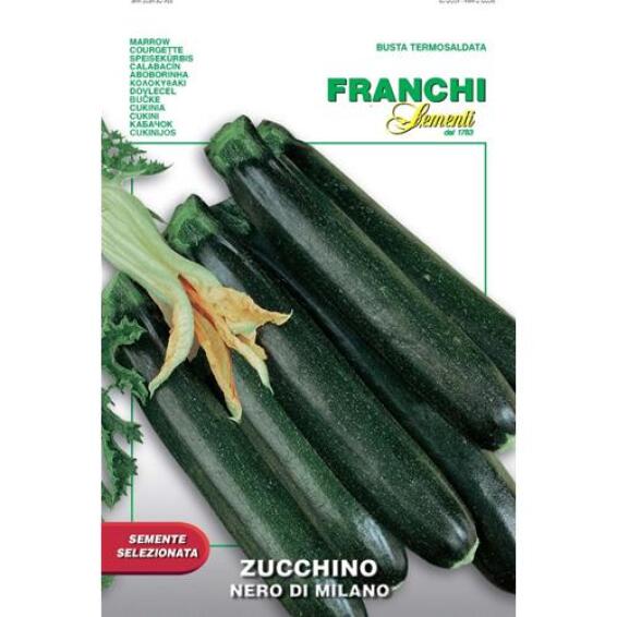 Seed, Marrow/Zucchino Nero, FRANCHI SEMENTI