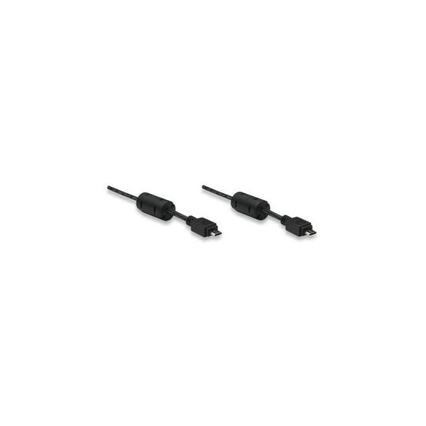 Manhattan Micro USB B male to USB Micro B male 1M