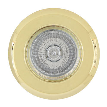 Eurolux - Straight - Downlight - 85mm - Polished Brass - 3 Pack