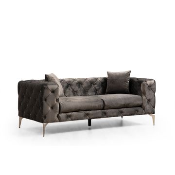 Figure It Out Furniture Como 2 Seater - Anthracite