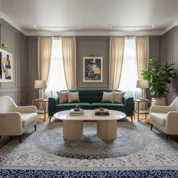 Marble Top Coffee Table