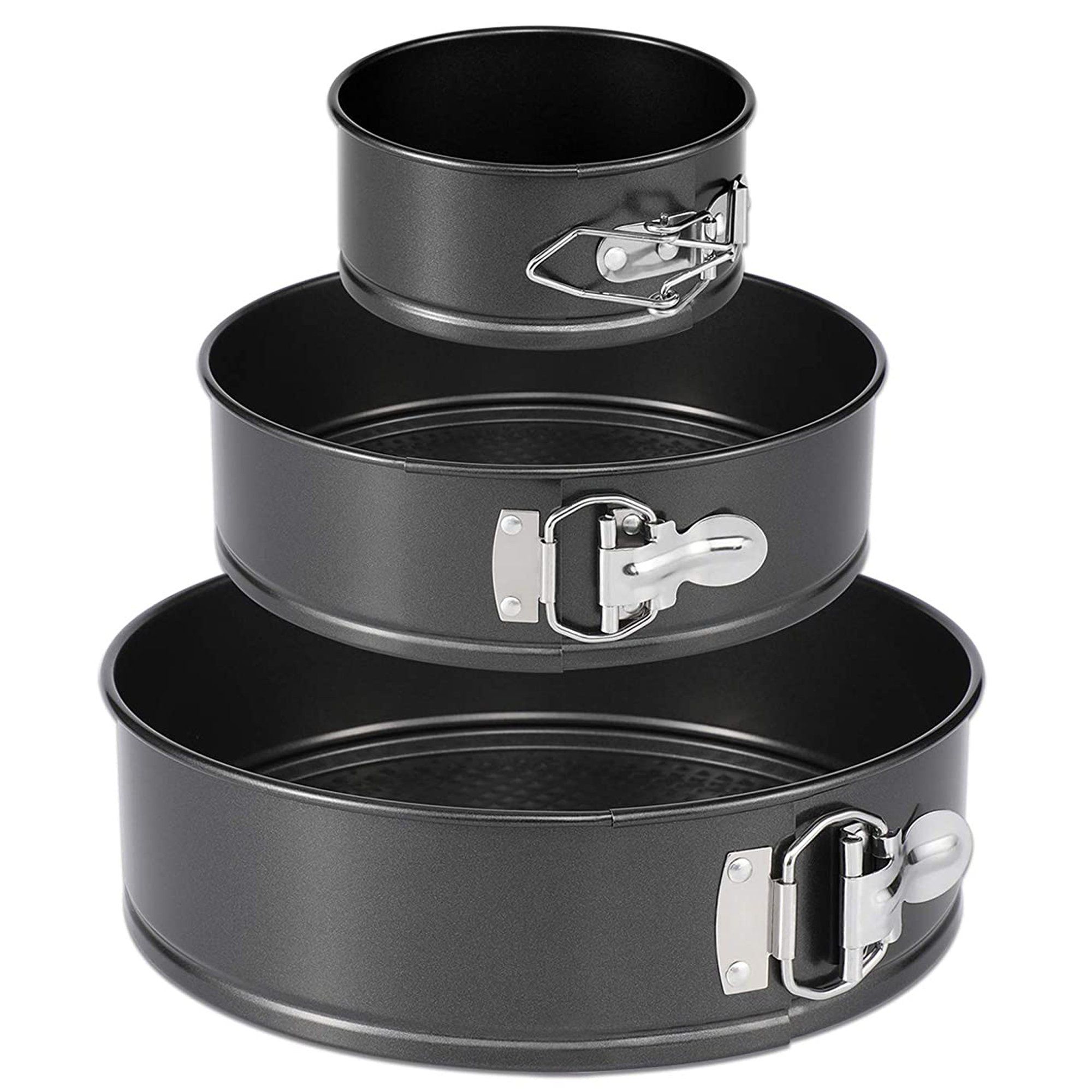 Non-Stick Springform Cake Pan 3-Piece Set