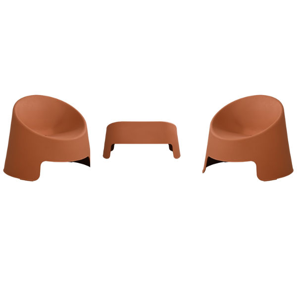 Chair Crazy Montana Patio Set - Terracotta