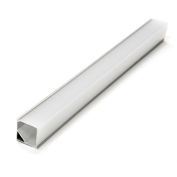 CORNER SURFACE MOUNTED LED PROFILE 15.5 X 15.5MM