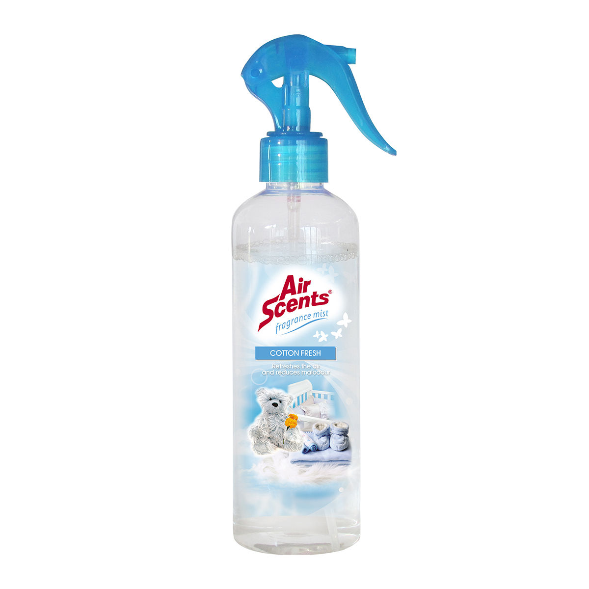 AIR SCENTS FRAGRANCE MIST SPRAY COTTON FRESH 350ML