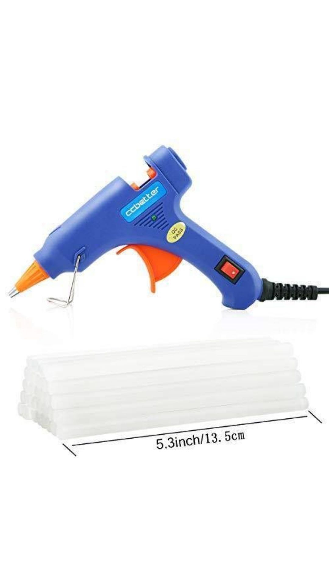 5Pcs Hot Melt Glue Sticks for Glue Gun – Medium