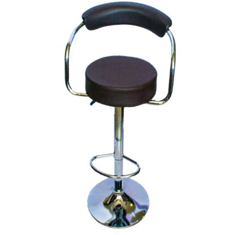 Broadway - Modern PU Leather Barstool - Brown