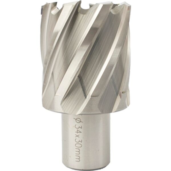 Annular Hole Cutter Hss 34 X 30Mm Broach Slugger Bit