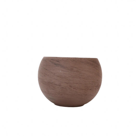 Pot Basalt Luna Sphere 17Cm