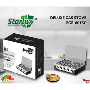 Starlux - 5 Burner Gas Stove - 6015G