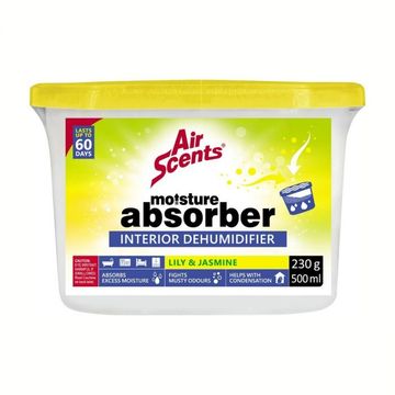 Air Scents - Moisture Absorber - Lemon & Jasmine - 500ml - Bulk Pack of 7