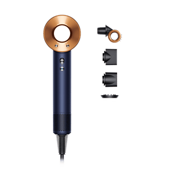 Dyson Supersonic™ hair dryer HD15 with new Flyaway Smoother (Prussian Blue/Rich Copper)