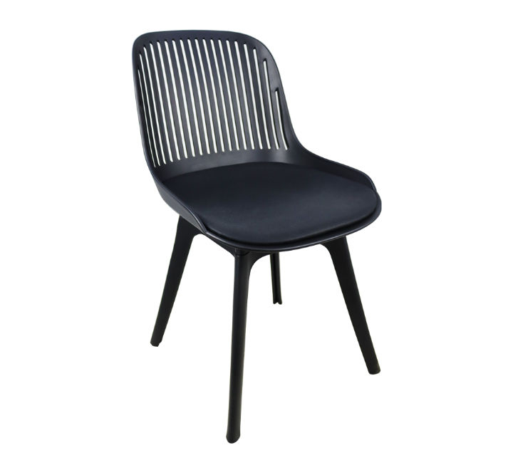 Vividitto -Modern Dining Chair - Black