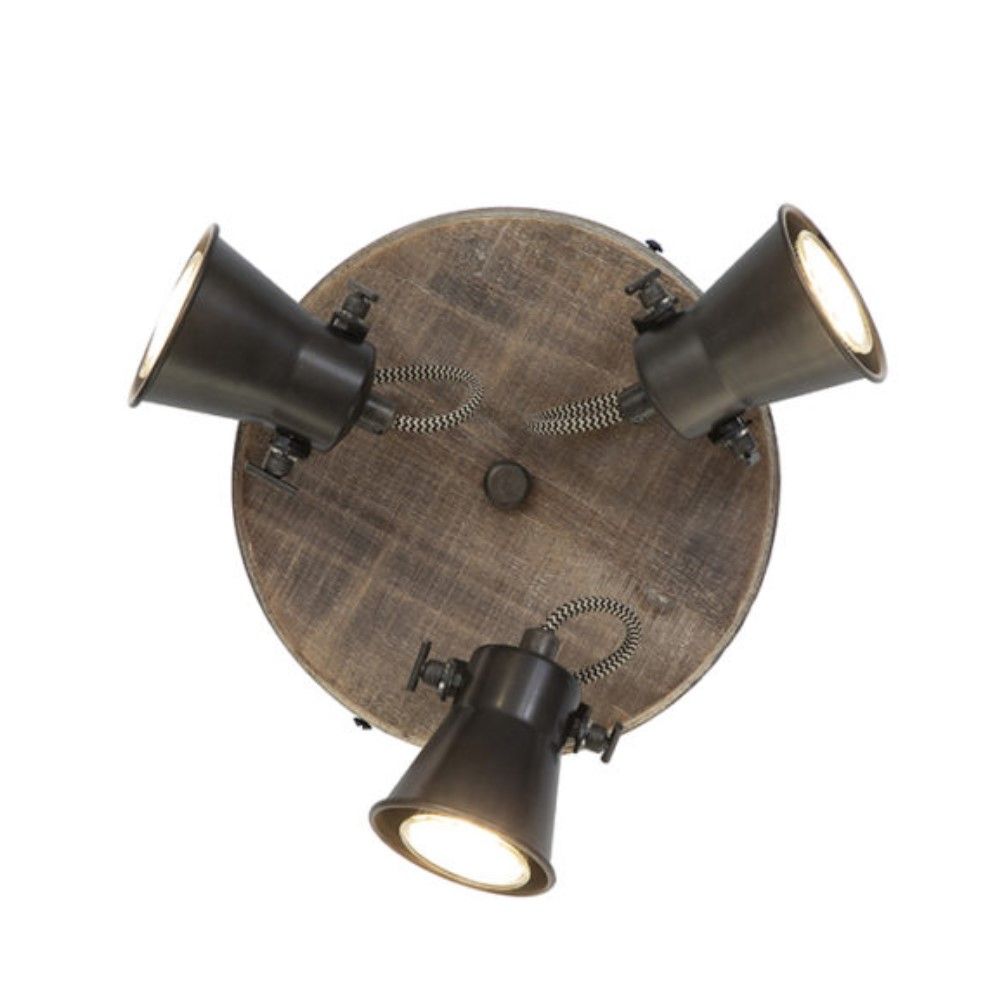 Spot Malmo 3 Light Black