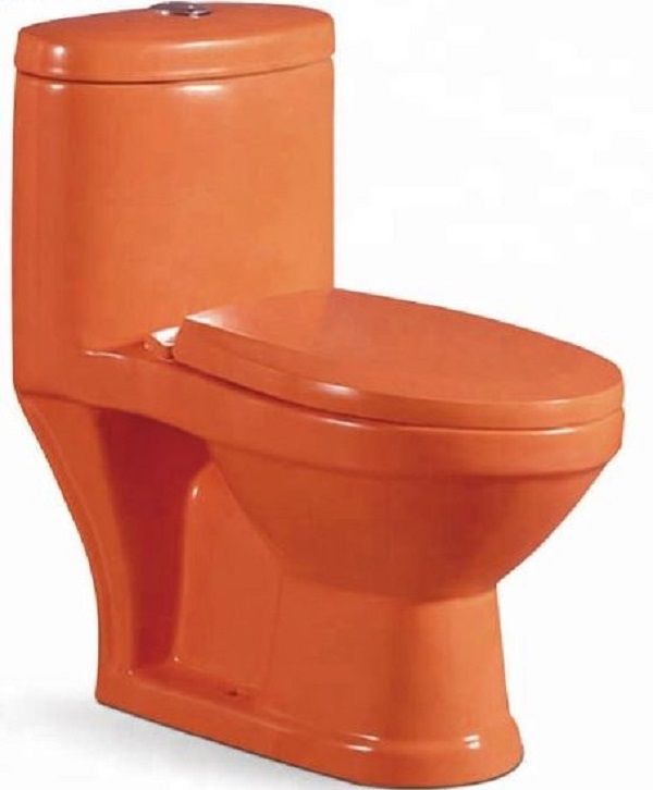 Junior One Piece Orange Toilet