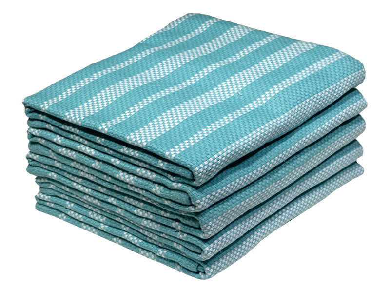 Multipurpose, Easy Fit, Absorbent Kitchen Towel- Design 2345 - 042x072cms - (05 Pc Pack) - Stripes - Gulf Stream