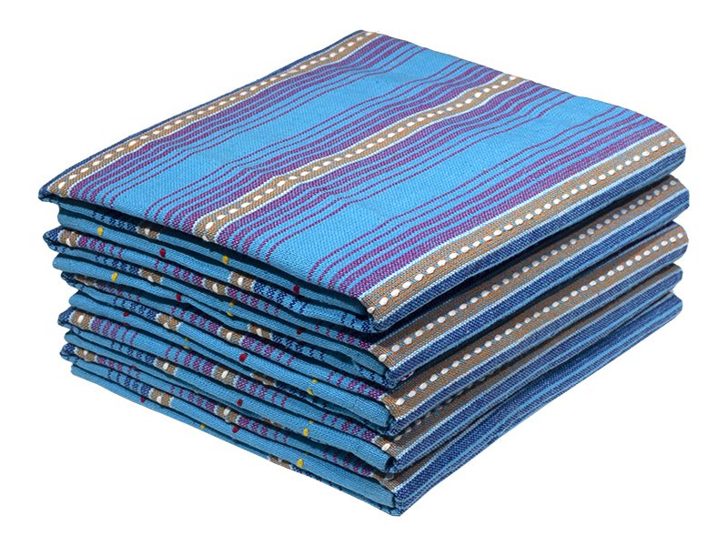 Cotton Kitchen Towel- Design 2480 - 046x070cms - (05 Pc Pack) - Stripes