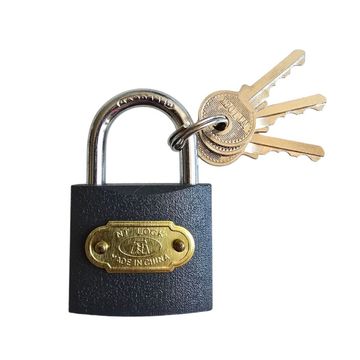 NT TOOLS - Iron Padlock 38mm - 3 Keys (Boxed)