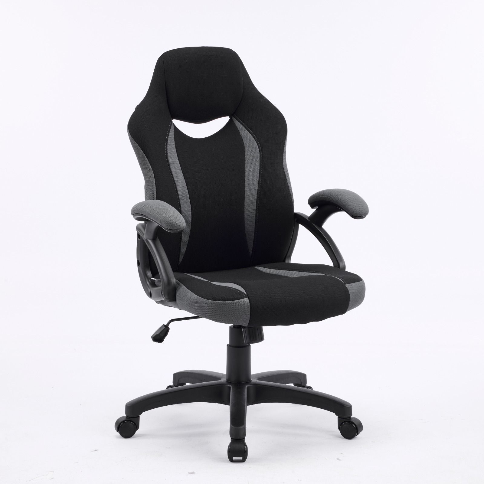 TOCC Eclipse Ergonomic Home and Office Chair - Black and Grey