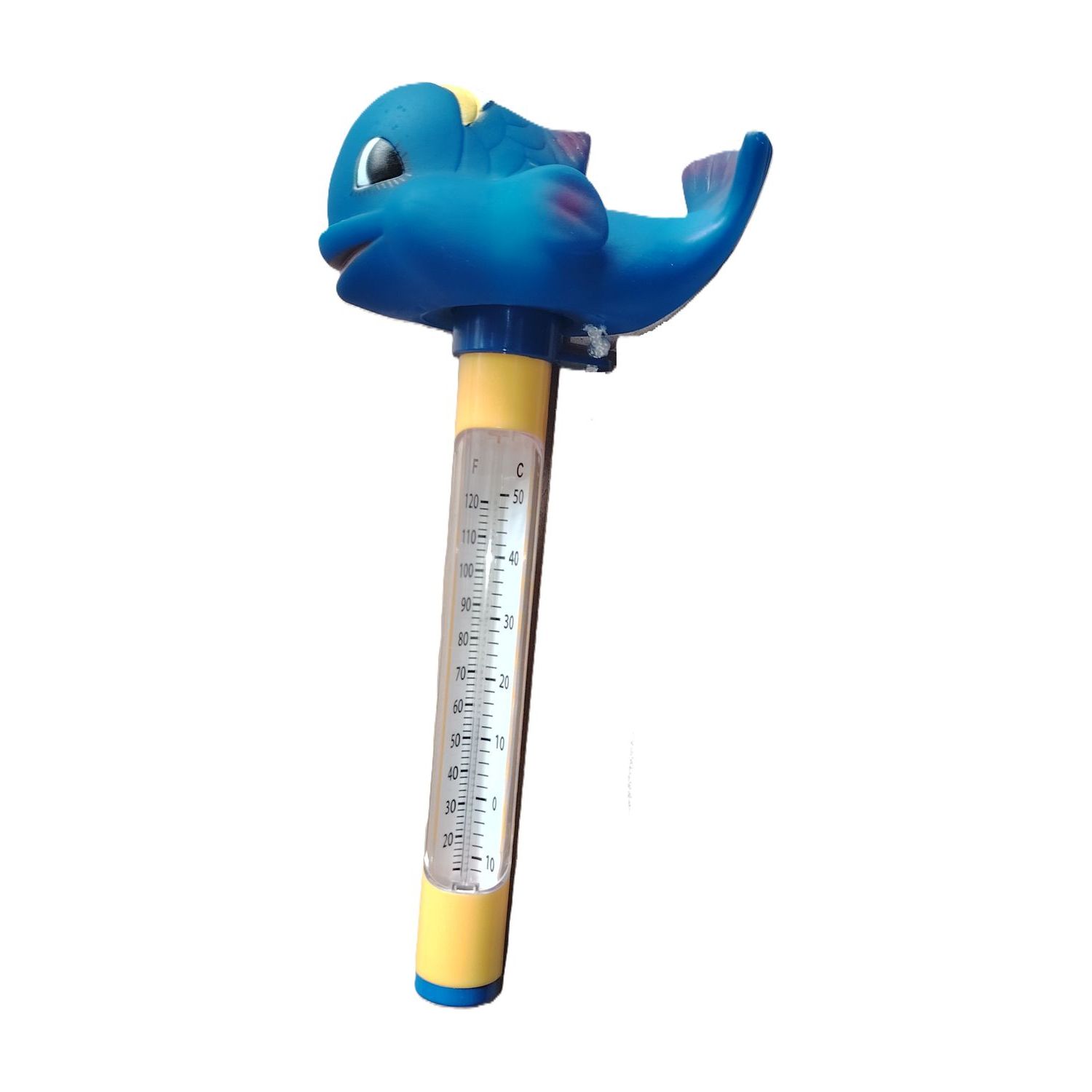 Swimming Pool Toy Character Thermometer - Blue