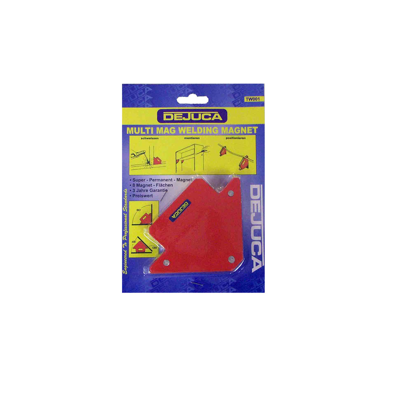 Dejuca - Welding Magnet - 75mm - 3 Pack