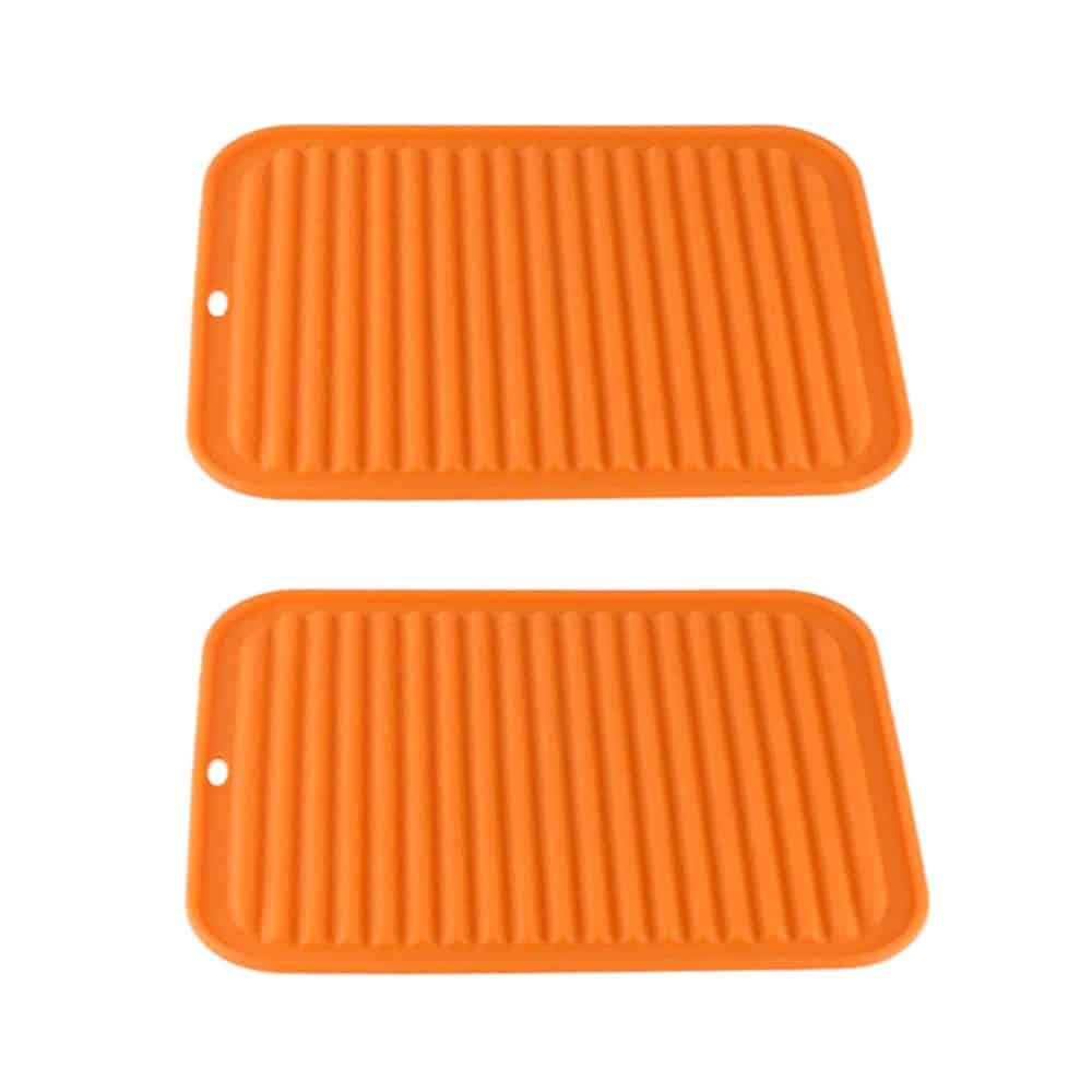 Killer Deals Kitchen Counter Protective Coaster Silicone Trivets x2