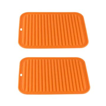 Killer Deals Kitchen Counter Protective Coaster Silicone Trivets x2