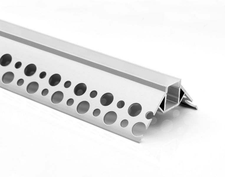 ALUMINUM EXTRUSION & LENS ( 50.3X22.8X3000 MM)