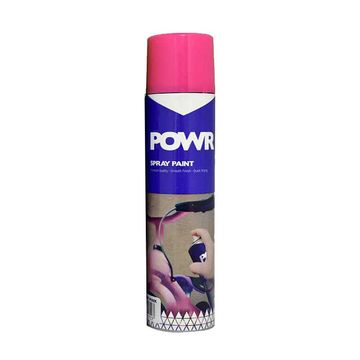 POWR Spray Paint Fluorescent Pink 300ml