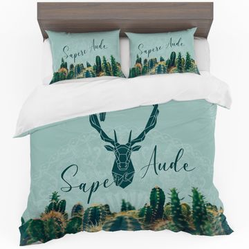 Dare to Know Duvet Cover Set Double