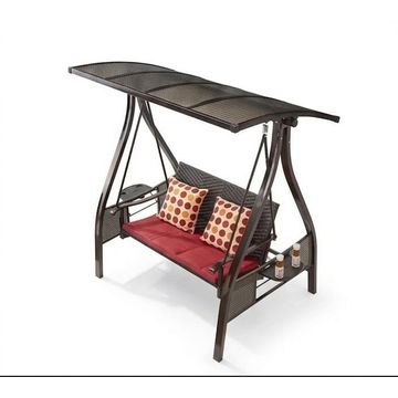 Luxury Outdoor Garden Swing Chair with Canopy