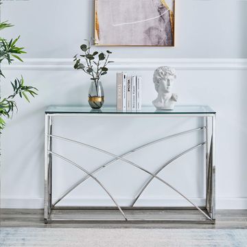 EFURN- Luxe silver console