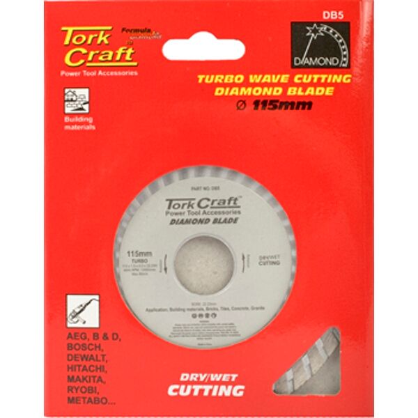 Diamond Blade Turbo 115Mm
