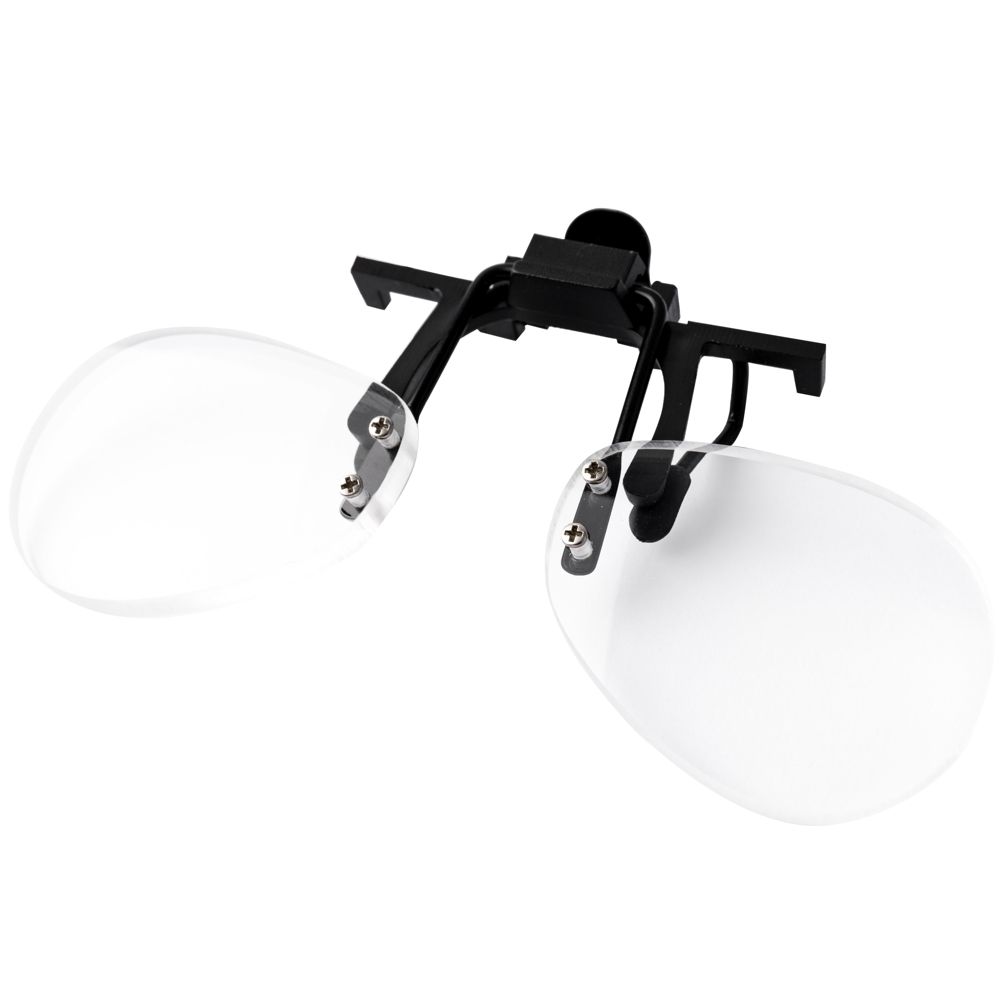 Flip & Focus Clip On Magnifier (2.5) In Plastic Sleeve