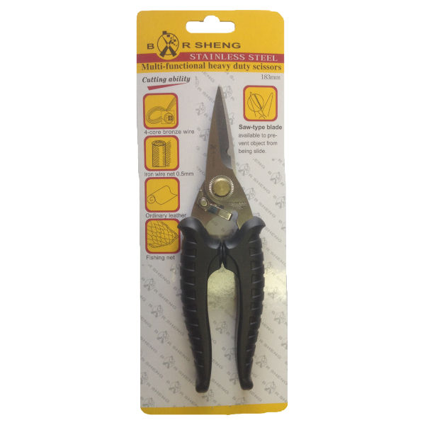 Micro-Tec - Scissor Multi Purpose Heavy Duty 180Mm - 2 Pack
