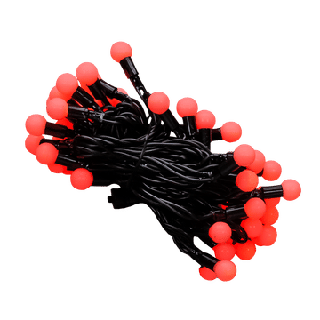 Ball String Lights Red