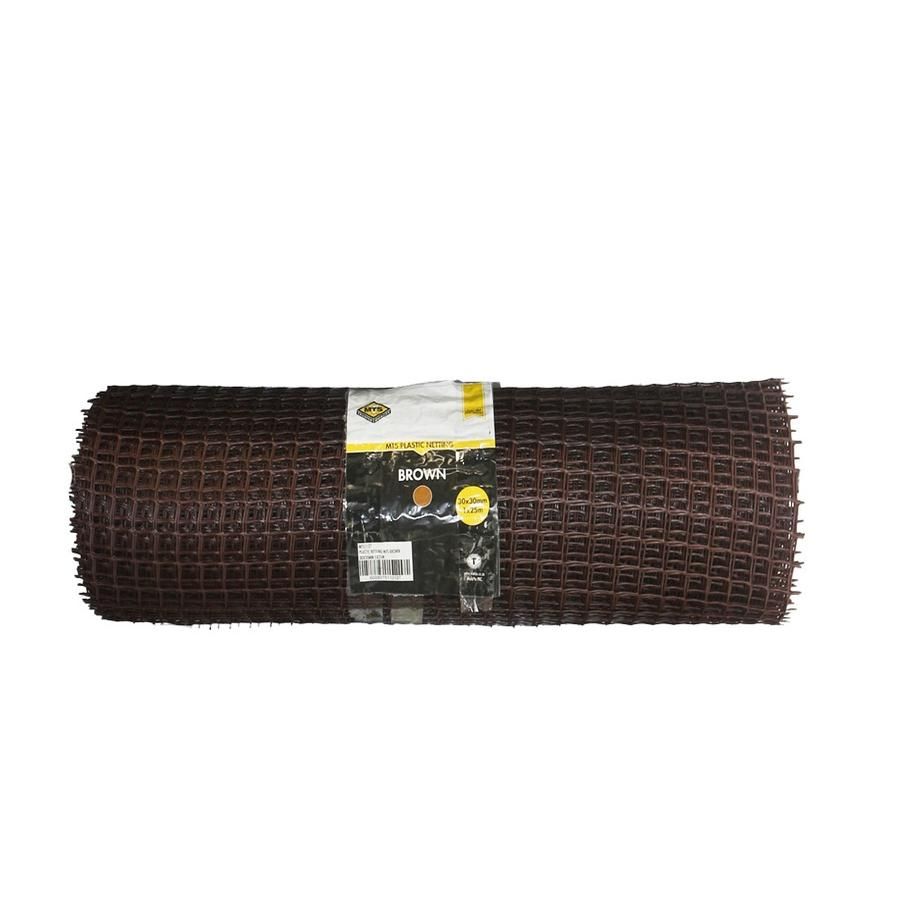 Mts Plastic Netting Brown 30Cmx30Cmx25M