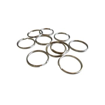 Key Rings / Split Rings 1.25mm x 19mm - 100/Pack