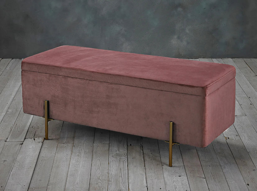 Hazera Luxurious Ottoman -Pink