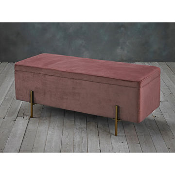 Hazera Luxurious Ottoman -Pink