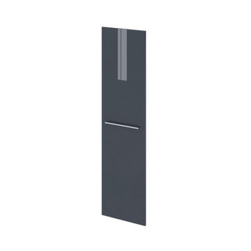 Wall hung cabinet door SENSEA Remix grey 45x173x1,8cm