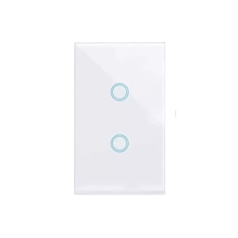Smart Life / Tuya Smart Wifi Light Switch WHITE 2 Channel NO NEUTRAL REQUIRED