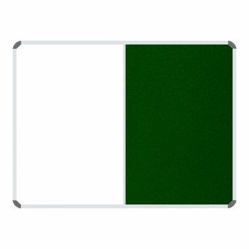 Non-Magnetic Combination Whiteboard (1200*900mm - Green Felt)