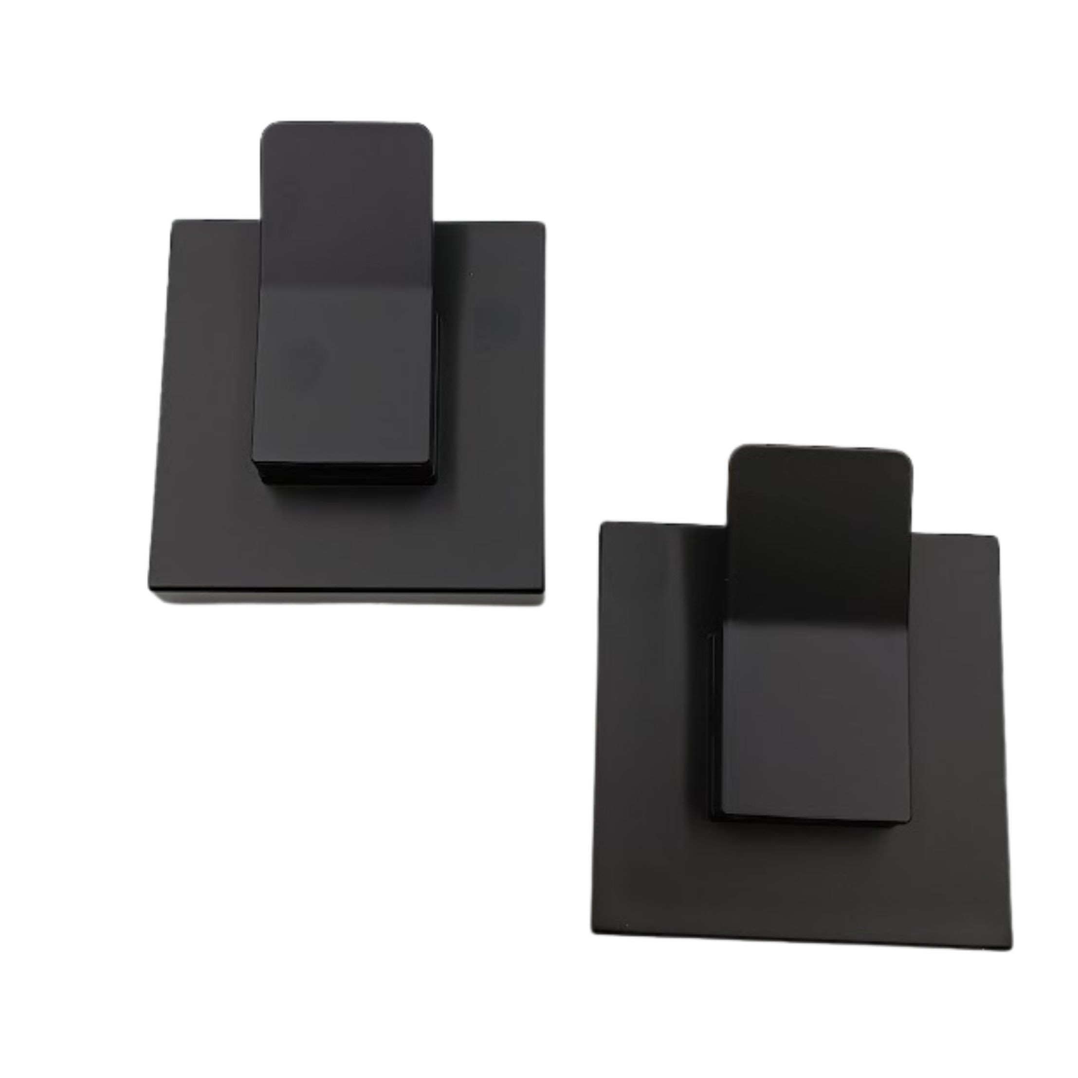 Fusion-Loc - Suction - Designer Hook 2 Pack - Black