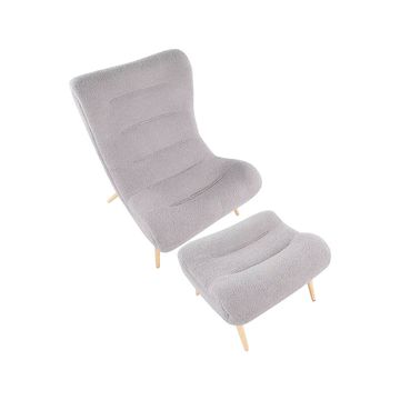 Cloud Accent Chair & Ottoman