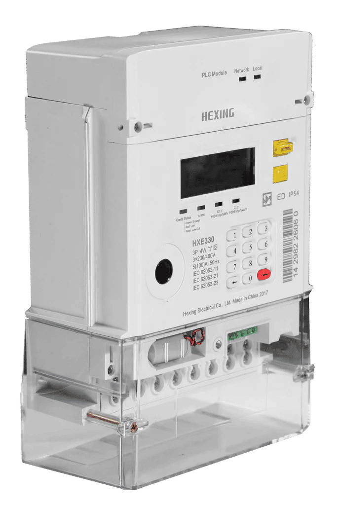 Hexing Single Phase Prepaid Meter with G3-PLC Communication