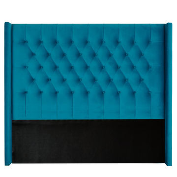 Nu Dekor - Diamante Headboard - Double - Teal